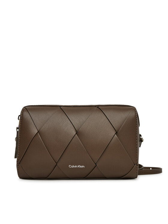 

Сумочка Ck Woven Camera Bag K60K613002 Calvin Klein, коричневый