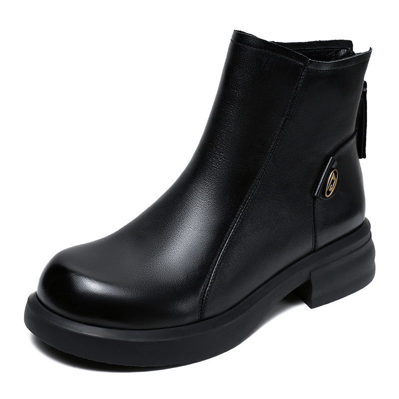 Ботильоны женские 4,0 см Devanro, Black
