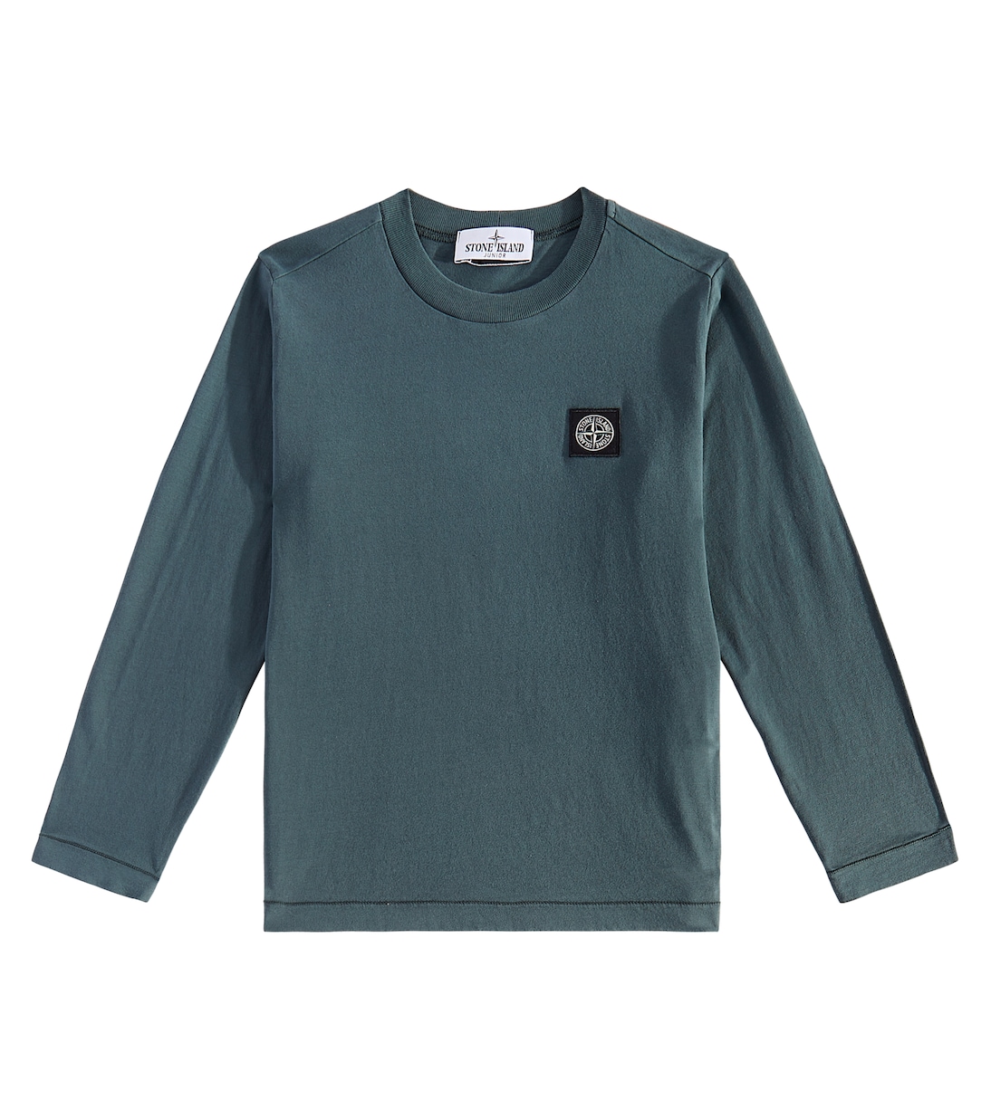 

Футболка из хлопкового джерси Compass Stone Island Junior, Petrol
