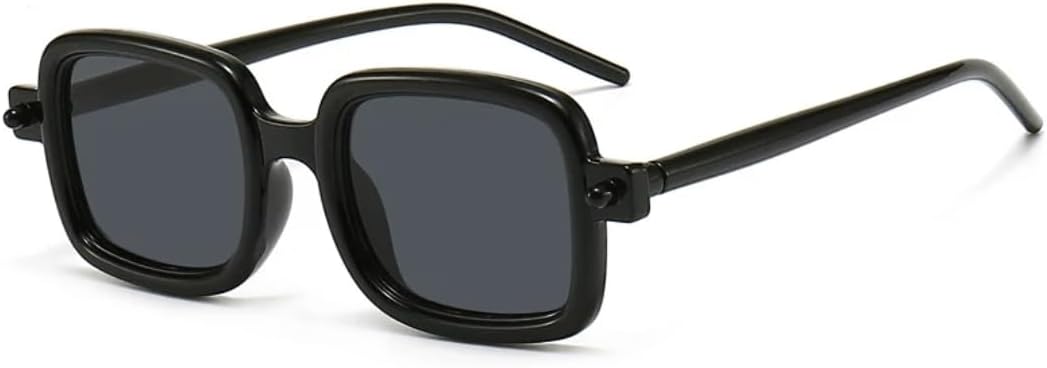 

Солнцезащитные очки с защитой UV400 | Панк, маленькая оправа, градиентная расцветка | для женщин и мужчин, для занятий спортом на открытом воздухе и вождения DSVIGF, Black Gray