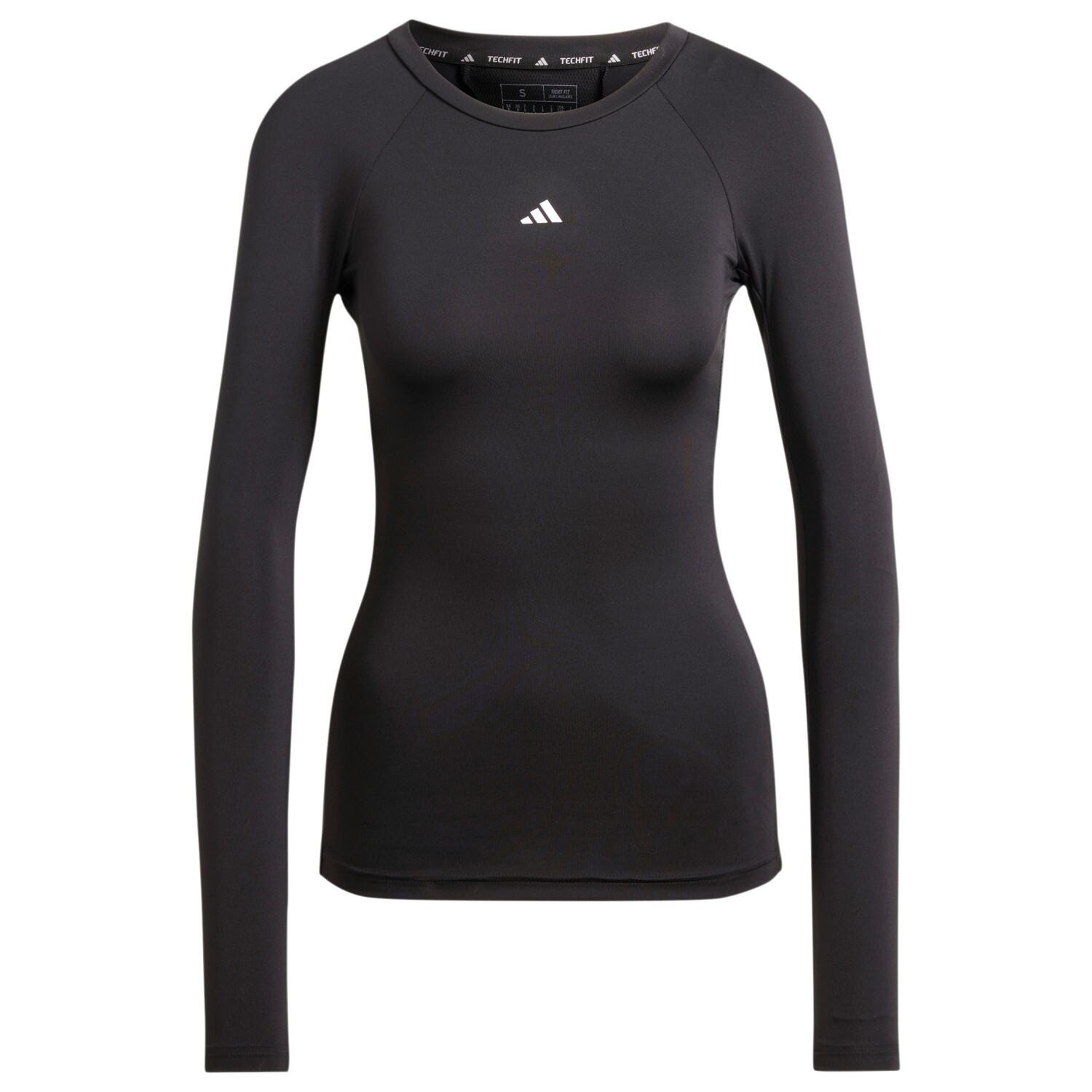 

Функциональная рубашка Adidas Techfit L/S Training Top, черный