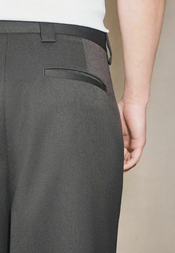 Брюки Next Regular fit edit relaxed fit smart, черный — фото 4