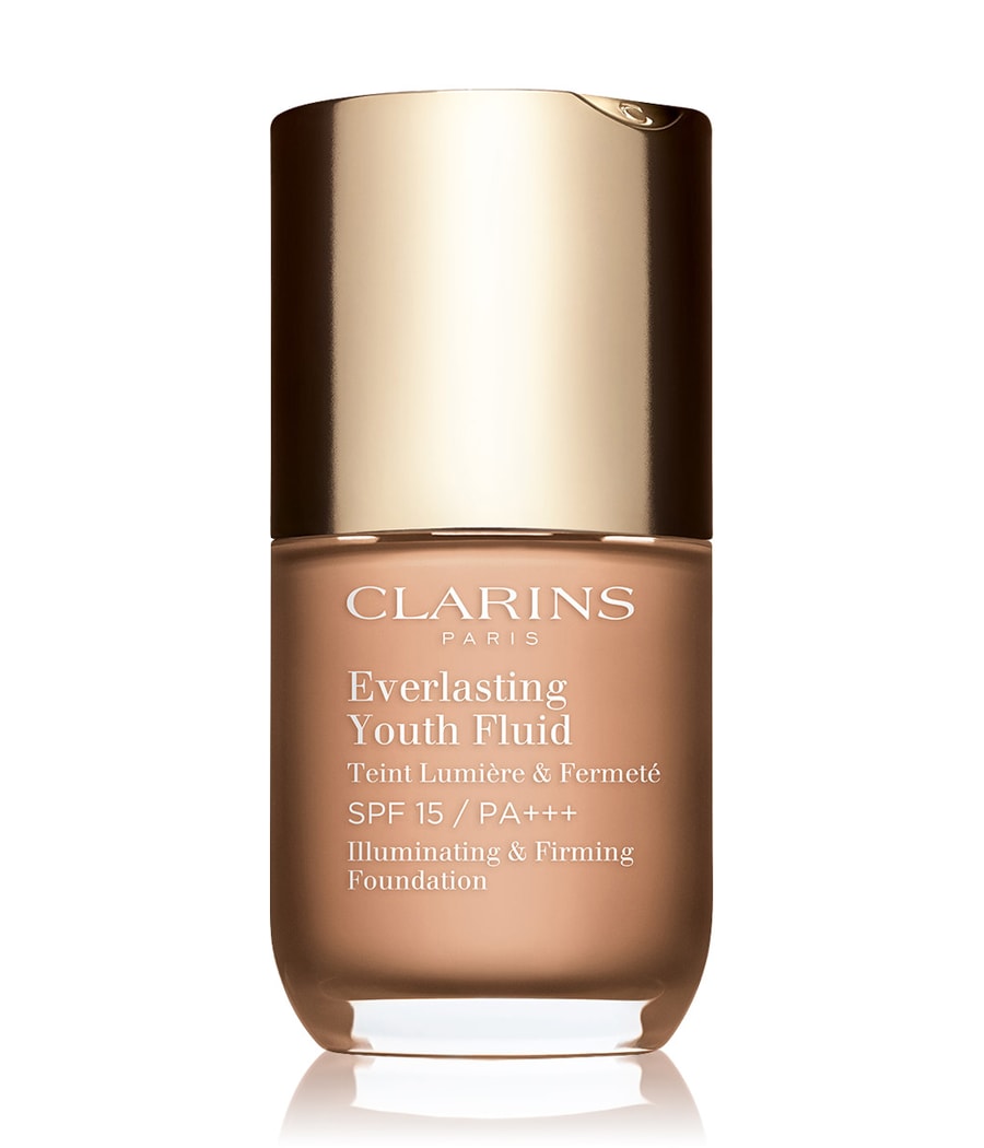

Жидкая основа CLARINS Everlasting Youth Fluid Illumination & Firming Foundation SPF 15, Nr. 109C - Wheat, 30 ml