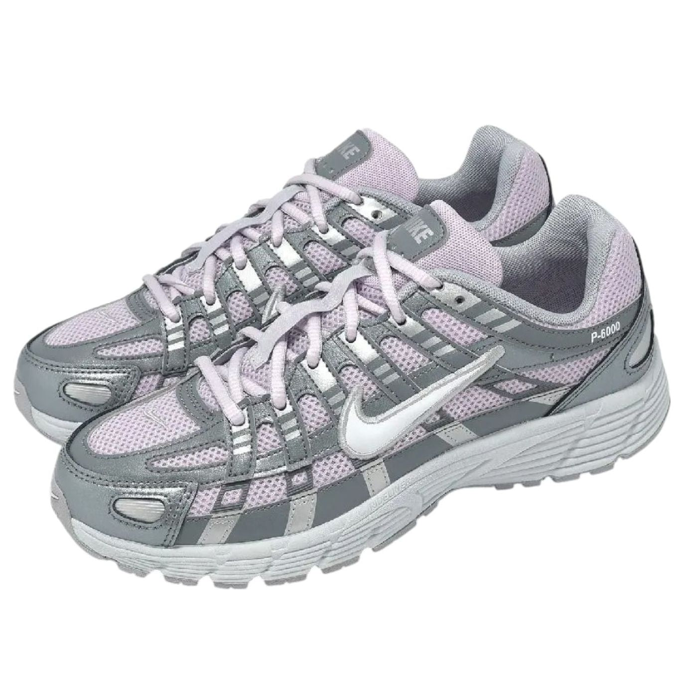 Кроссовки (GS) Nike P-6000 'Doll Smoke Grey Silver' — фото 2