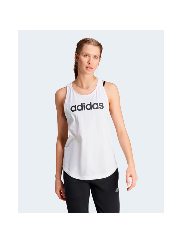 

Футболка adidas, цвет 7-weiß/schwarz
