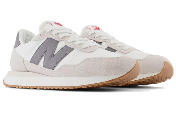 Кроссовки 237 New Balance, белый — фото 3