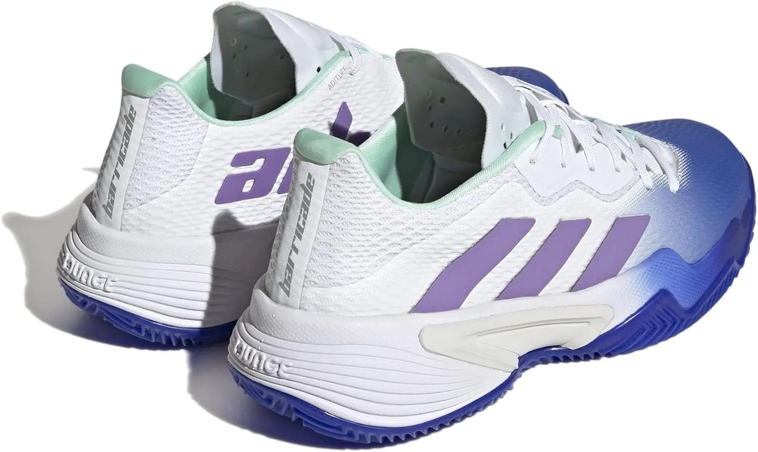 Кроссовки Damen Barricade W Clay adidas, фиолетовый — фото 3