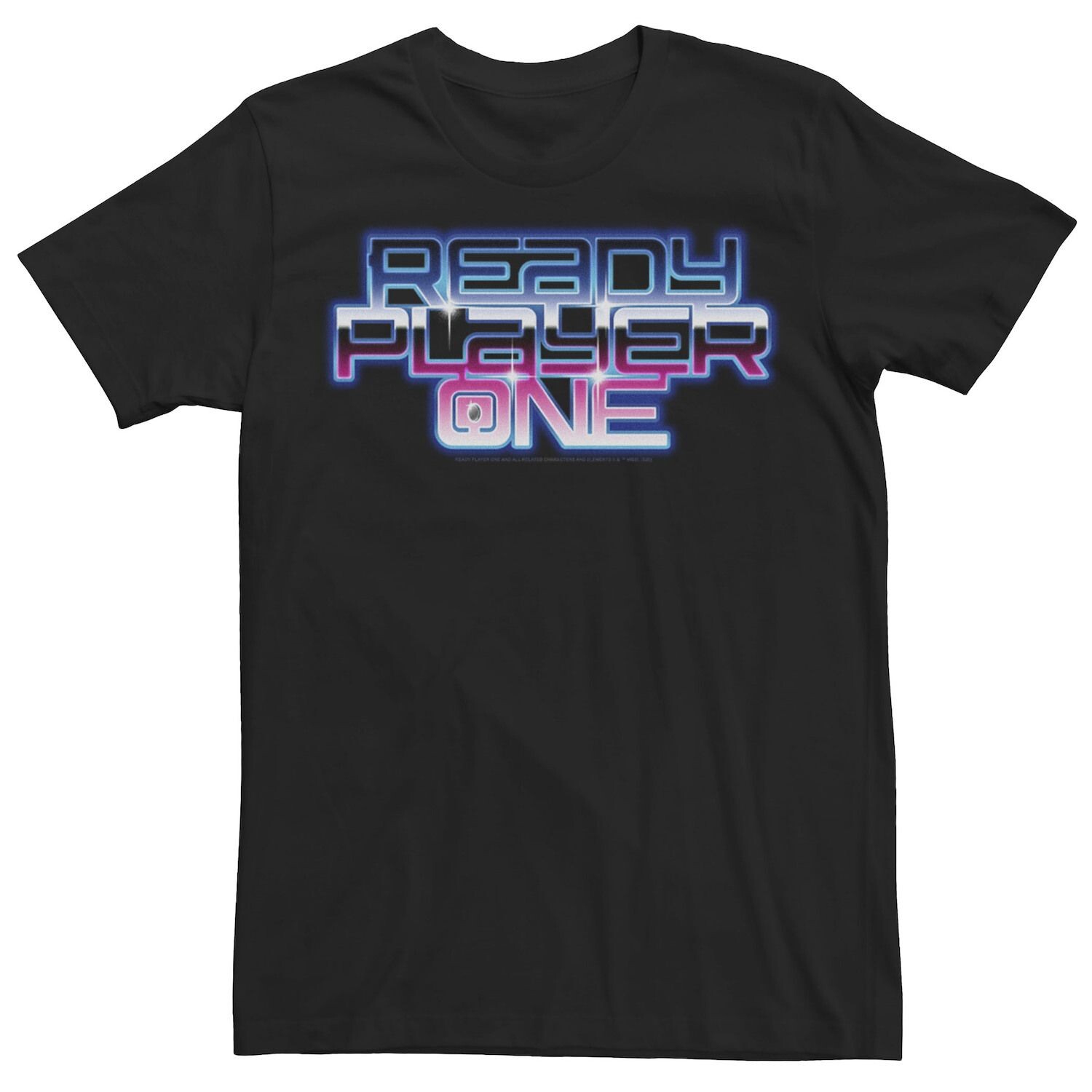 

Мужская футболка Ready Player One с блестящим логотипом Licensed Character