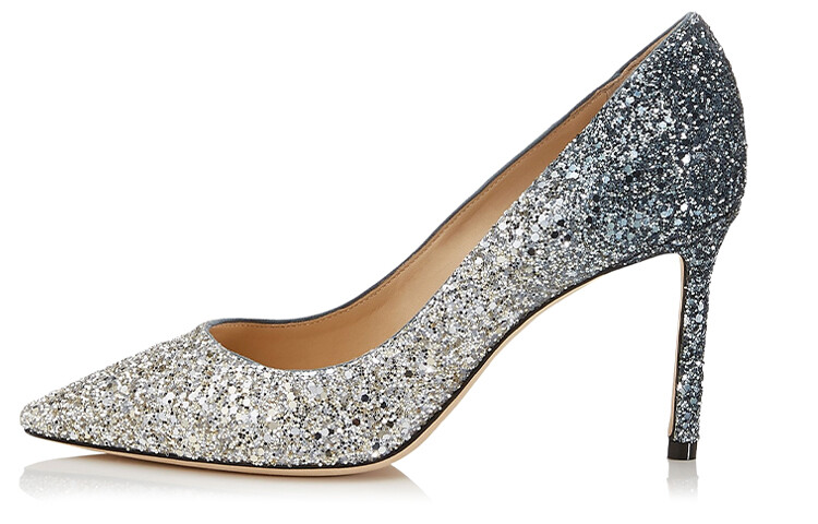 Туфли Jimmy Choo Romy High Heels Women's Silver/Blue
