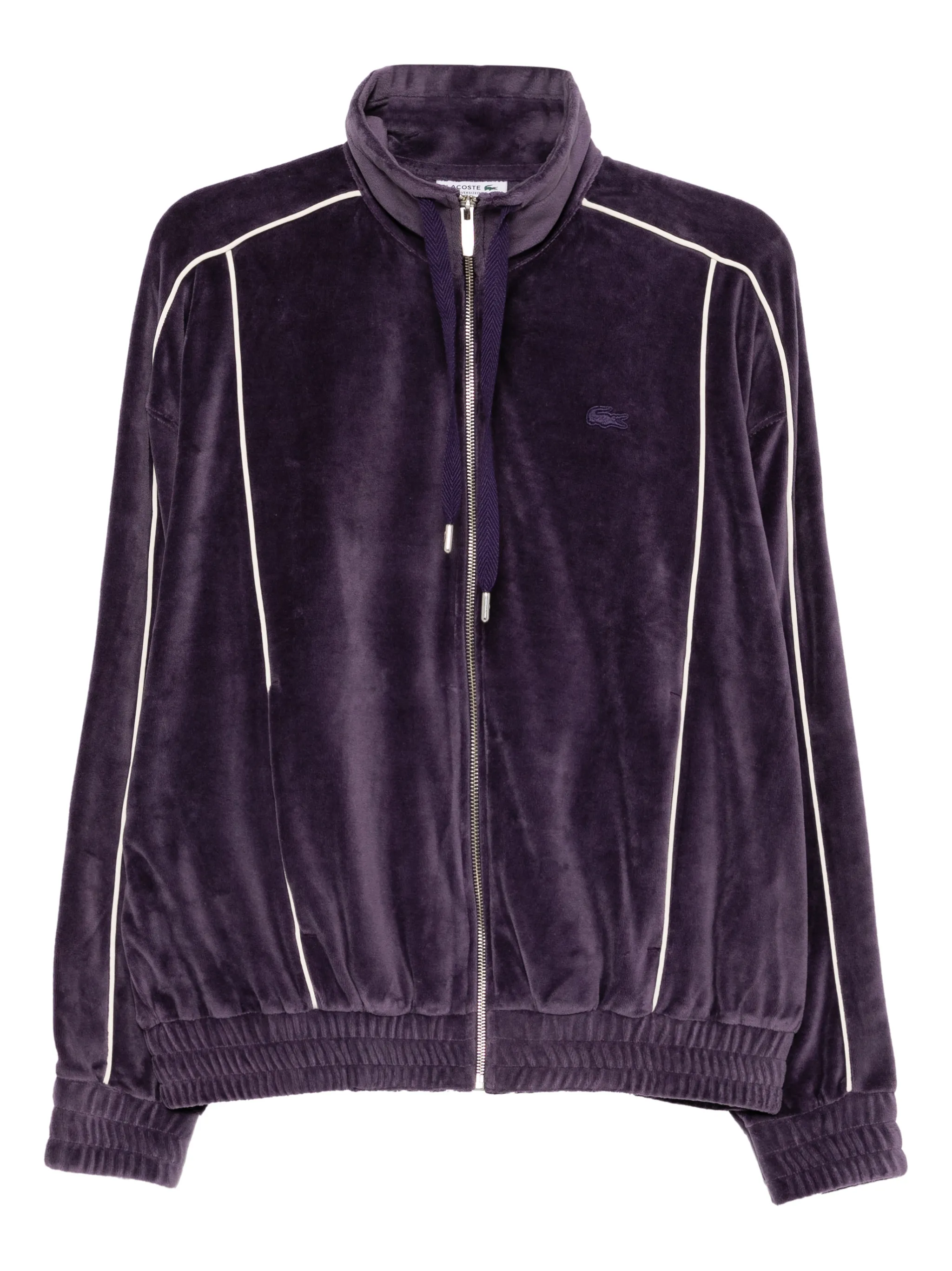 

Велюровая куртка на молнии Lacoste, фиолетовый