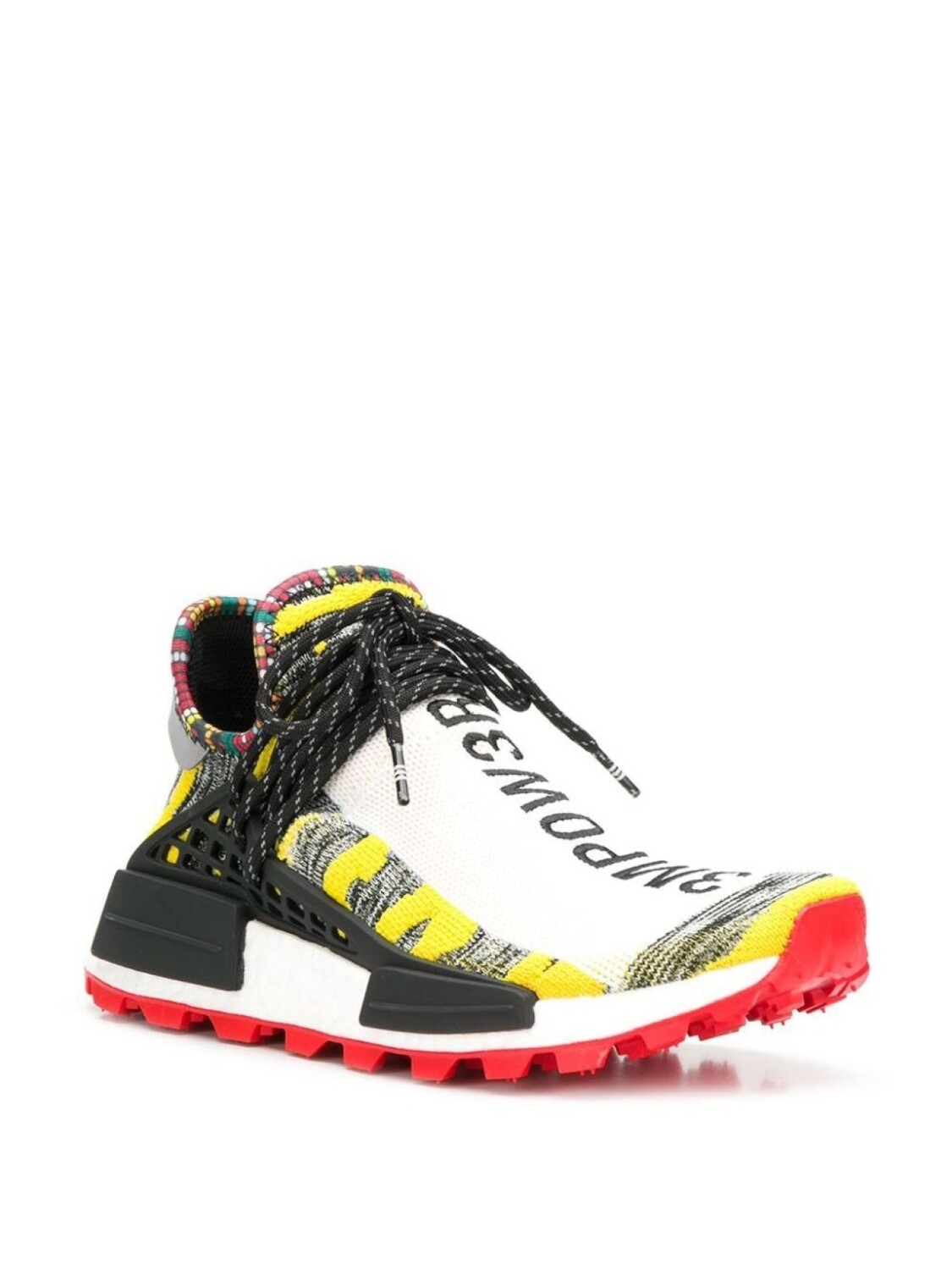 Кроссовки Originals x Pharrell Williams Afro HU NMD Adidas, красный — фото 2