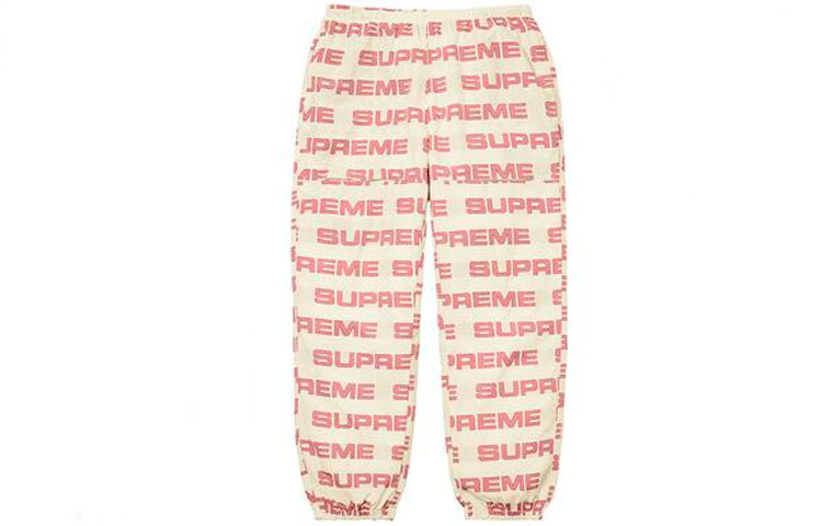 Штаны спортивные Supreme Logo Ripstop, черный — фото 2