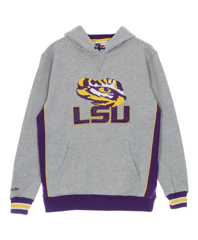 

Толстовка Lsu Tigers из тяжелого флиса Mitchell & Ness, серый