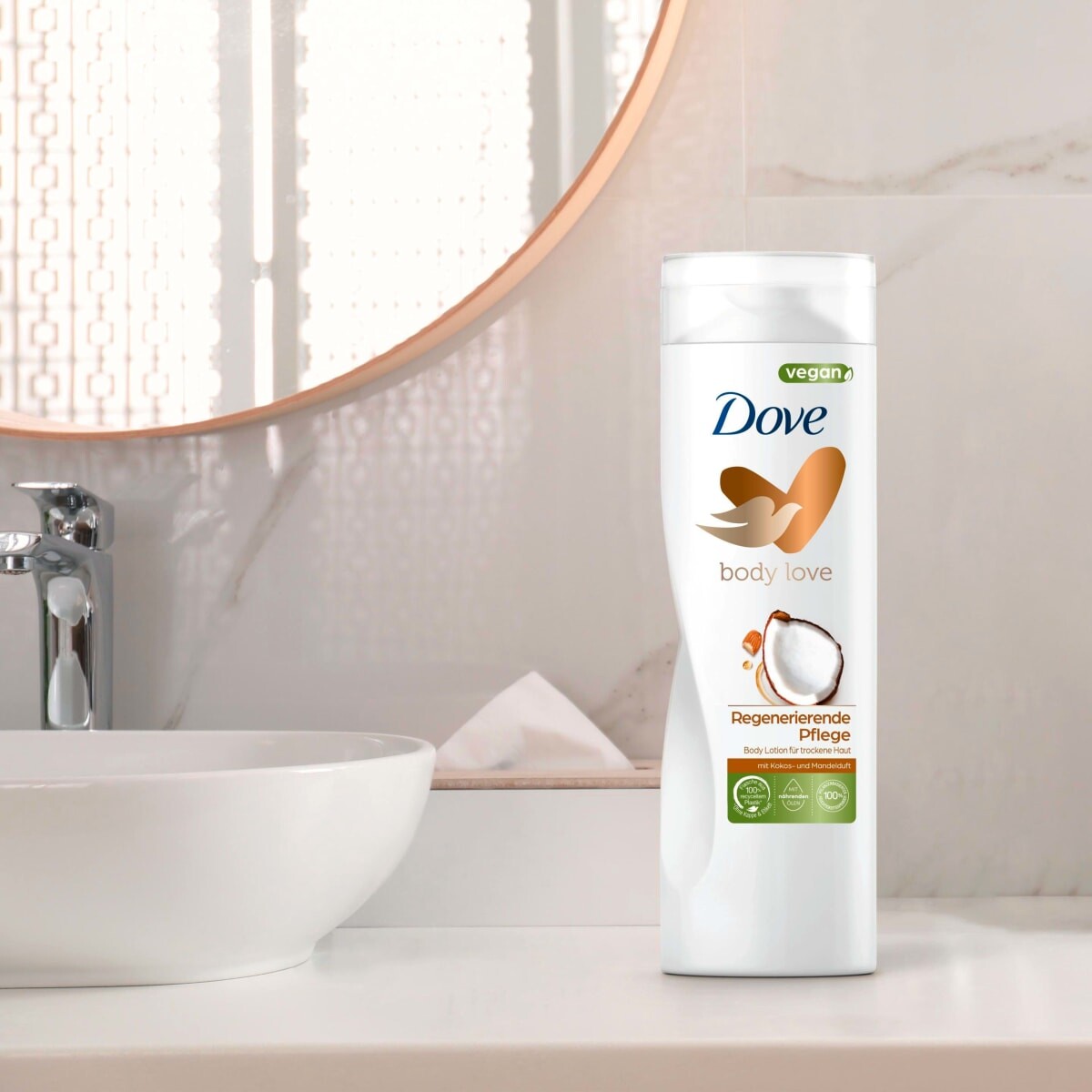 Лосьон для тела Body Love восстанавливающий уход 400 мл Dove — фото 4
