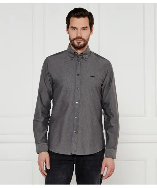 

Рубашка Regular fit Boss Orange, серый