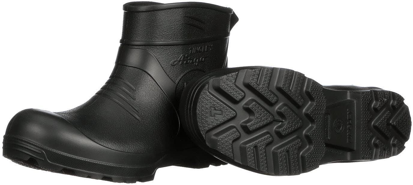 Ботинки Tingley Airgo 21121 Ultra Lightweight EVA Low Cut Boot с рифленой подошвой, мужской размер 10 / женский размер 12, черные No Brand — фото 3