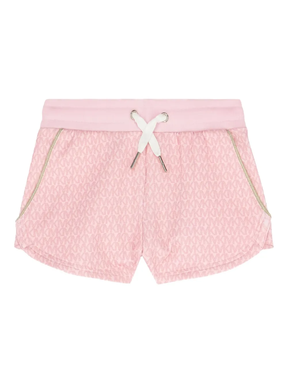 

Шорты с логотипом и кулиской Michael Kors Kids, розовый