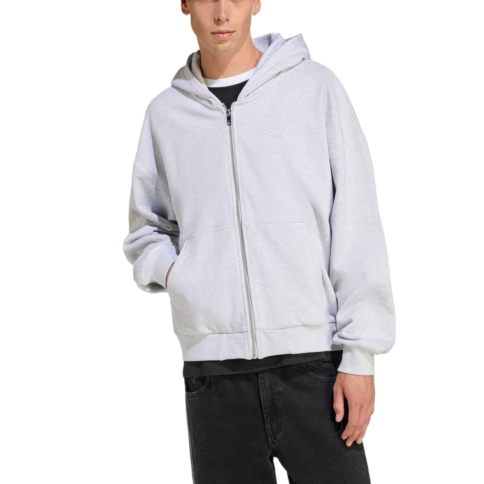 Adidas Originals Куртка мужская, Light Heather Gray — фото 2
