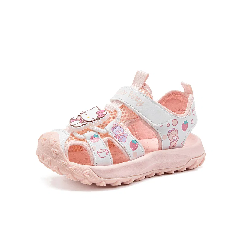 Носки Hello Kitty нескользящие, износостойкие, амортизирующие, дышащие, легкие, с эффектом увеличения роста Sanrio, White Pink-Hello Kitty — фото 3