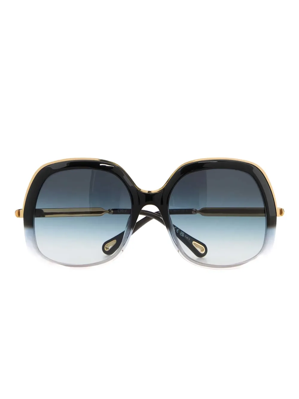 

Солнцезащитные очки Leia Chloé Eyewear, черный