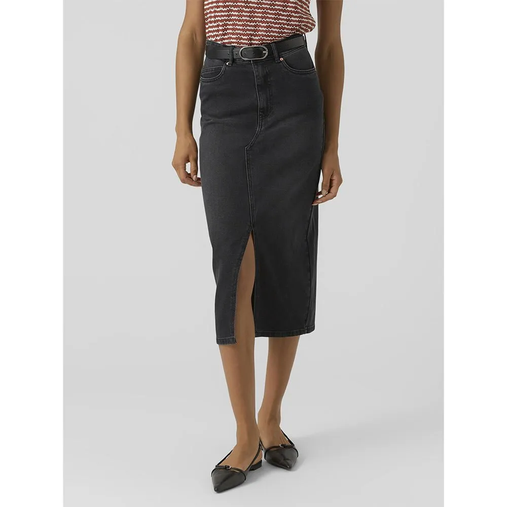 

Юбка Vero Moda Veri Denim, черный