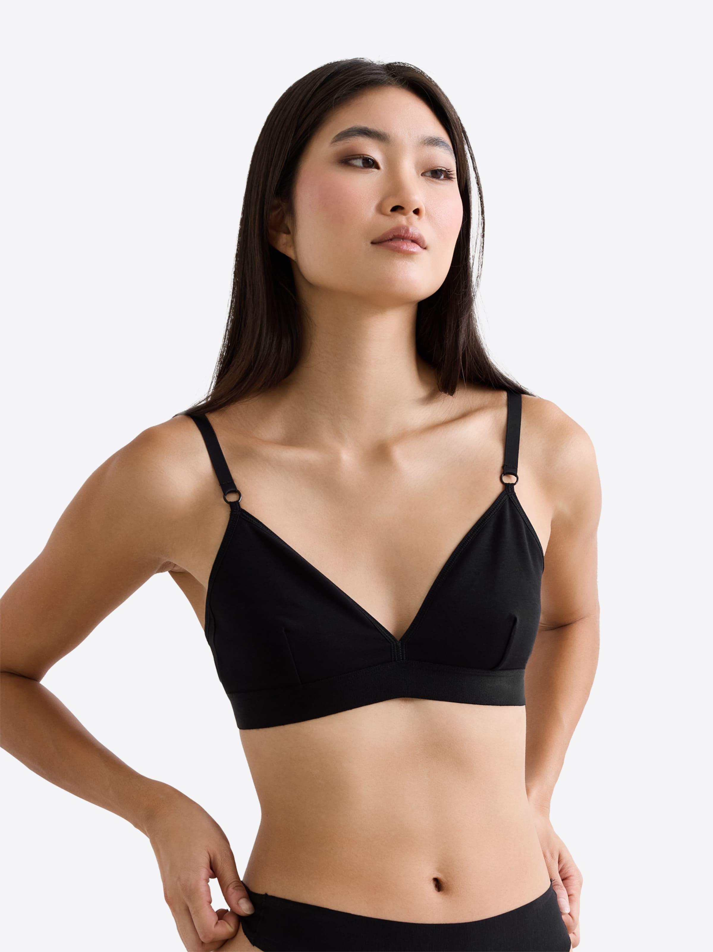 

Erlich Textil Бралетт бра в черном цвете