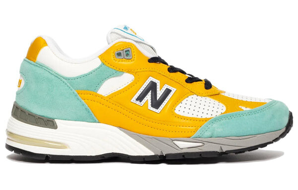 Кроссовки sneakersnstuff x 991 сделано в англии New Balance, синий — фото 2