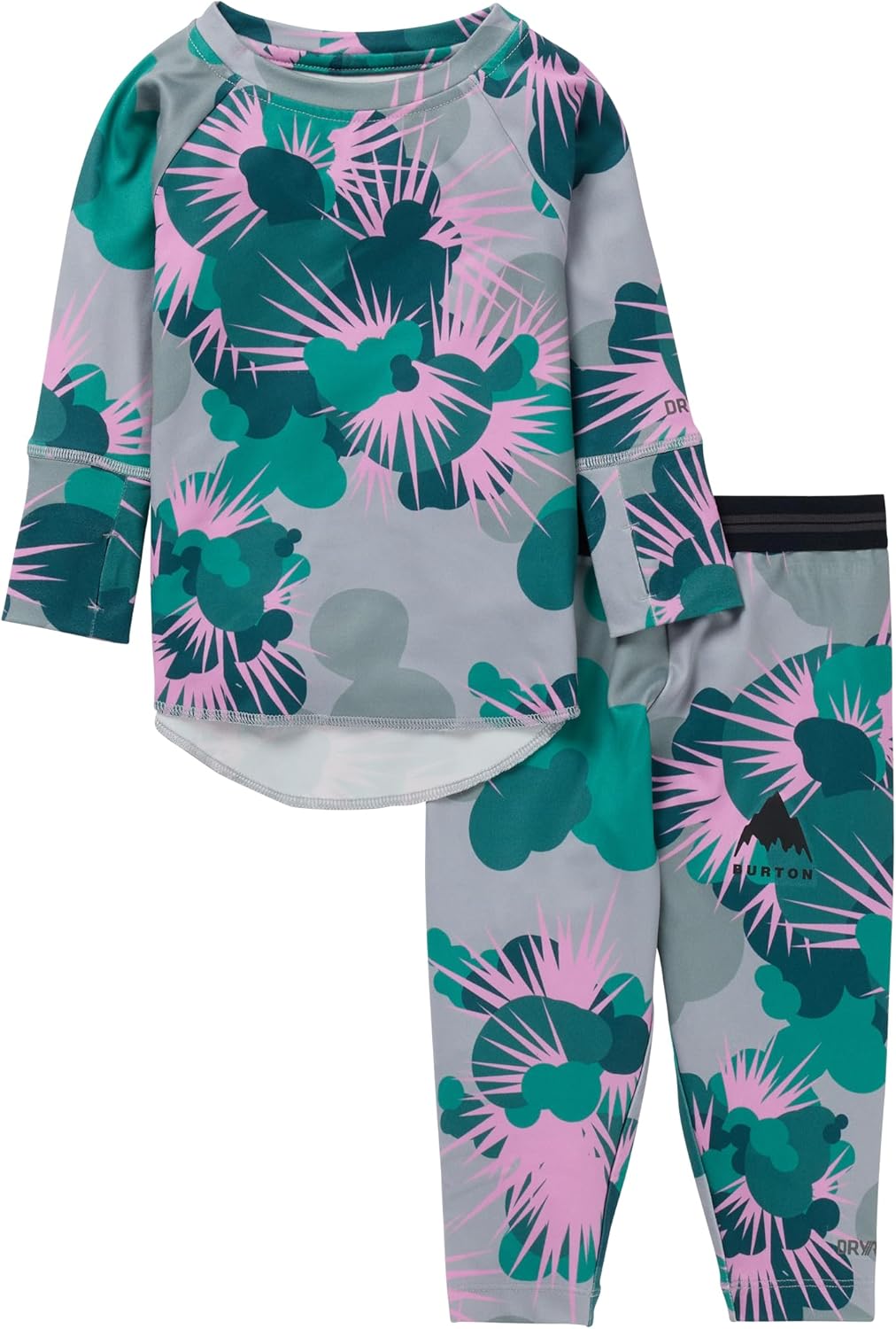 

Комплект нижнего белья Burton Kids для малышей средней толщины, Explosion Print