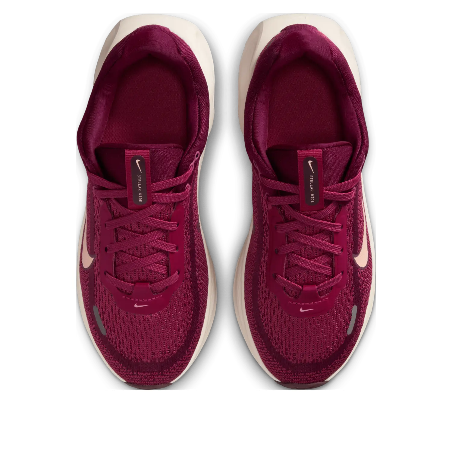 Кроссовки (GS) Nike Stellar Ride 'Bordeaux Sweet Beet Pale Ivory' — фото 2