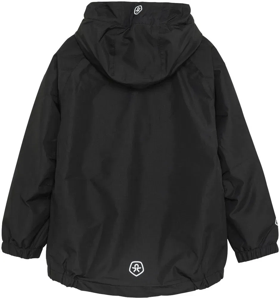 Детская дождевик Shell Jacket Color Kids, черный — фото 2