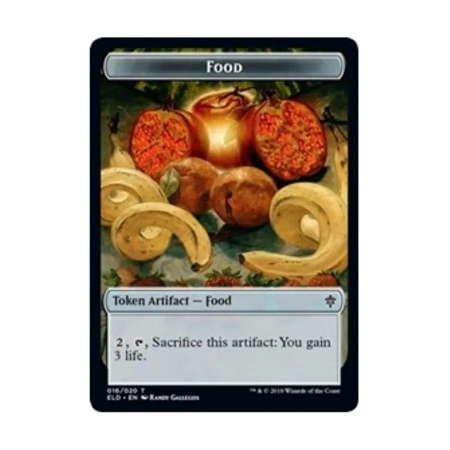 

CCG Жетон еды (16) (T), MTG - Throne of Eldraine