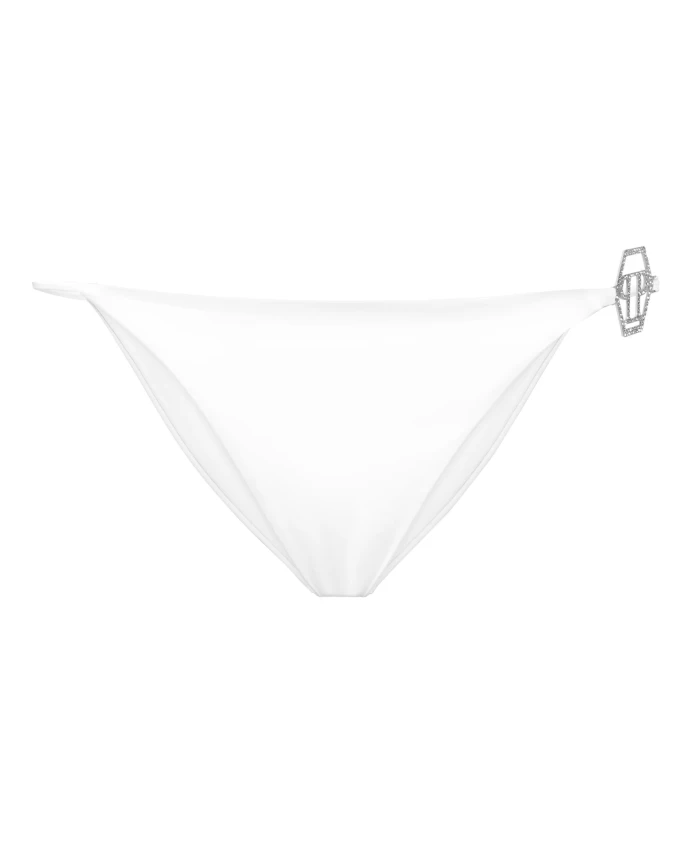 

Купальник, нижняя часть купальника, кристалл Philipp Plein, белый