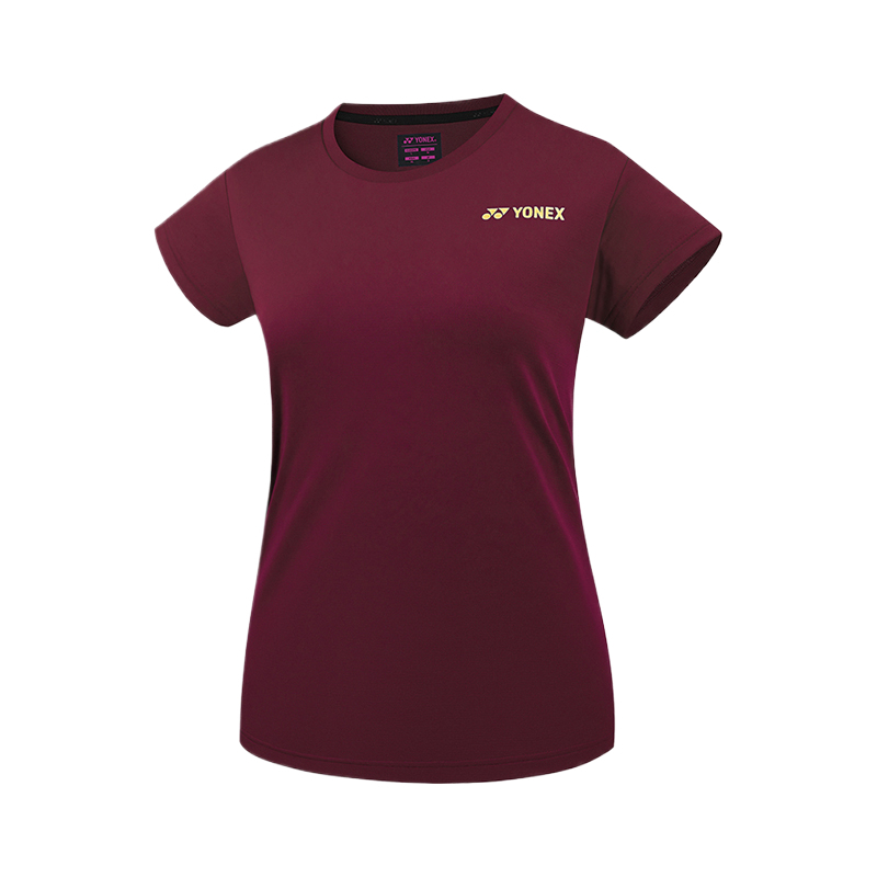 

Футболка для бадминтона Contest Series женская YONEX, Earthy Umber