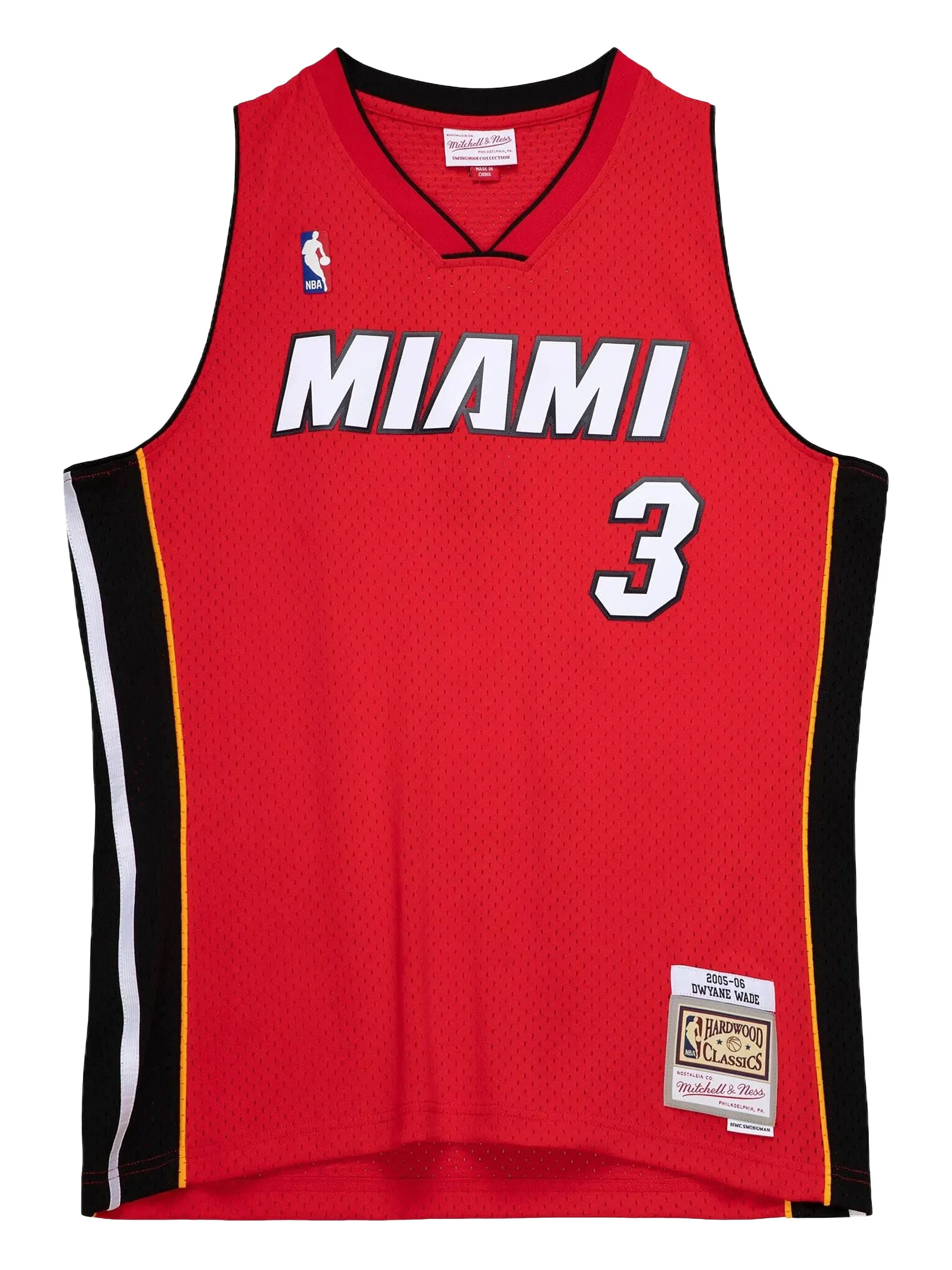 

Топ Heat 2005 Dwyane Wade Alternate из коллаборации с NBA Mitchell & Ness, красный