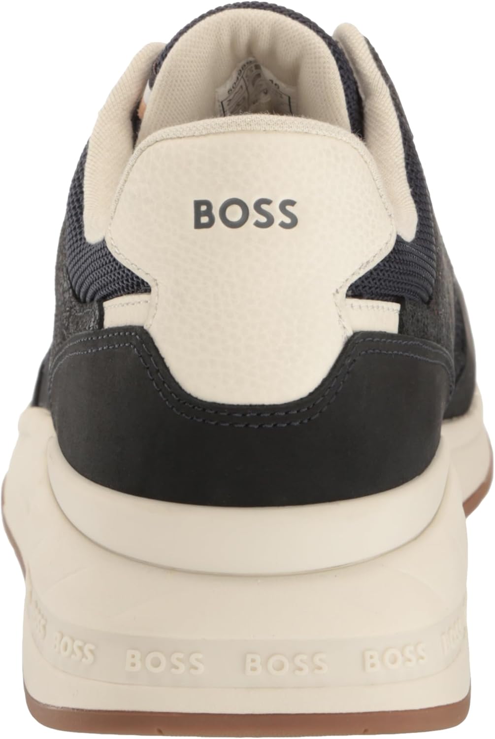 Кроссовки мужские Kurt Casual Leather Sporty BOSS, Admiral Blue — фото 3