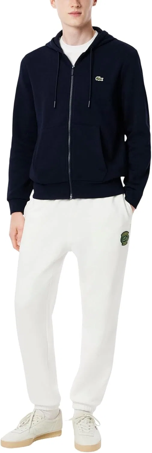 Мужские спортивные брюки Lacoste приталенного кроя с небольшим логотипом Lacoste
