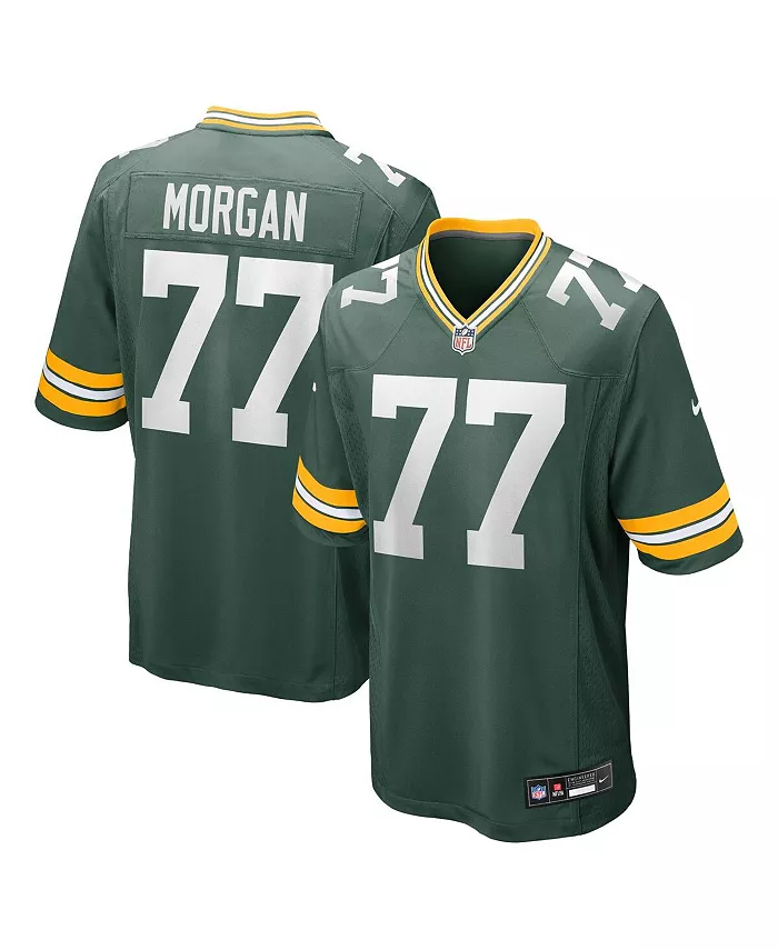 

Мужская игровая футболка Jordan Morgan Green Bay Packers Nike