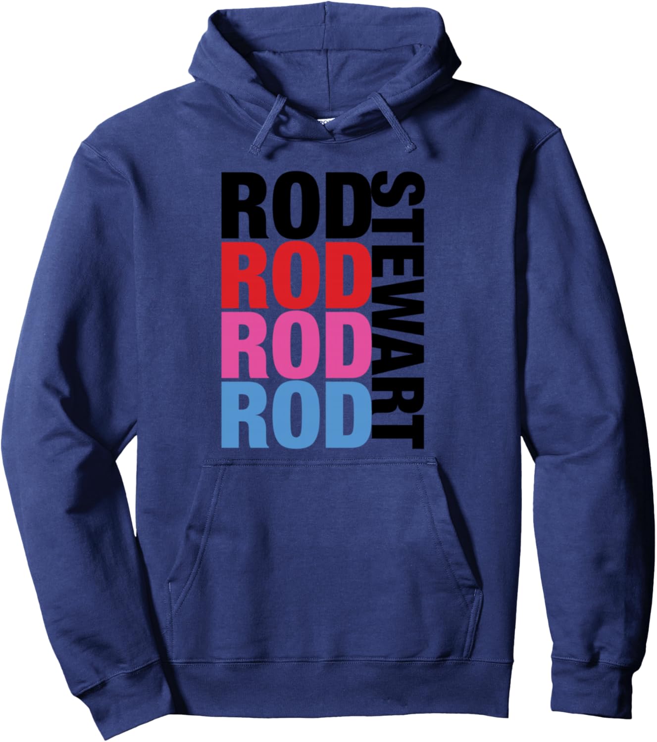 

Худи Rod Stewart Repeat Name, синяя, Синий, Худи Rod Stewart Repeat Name, синяя