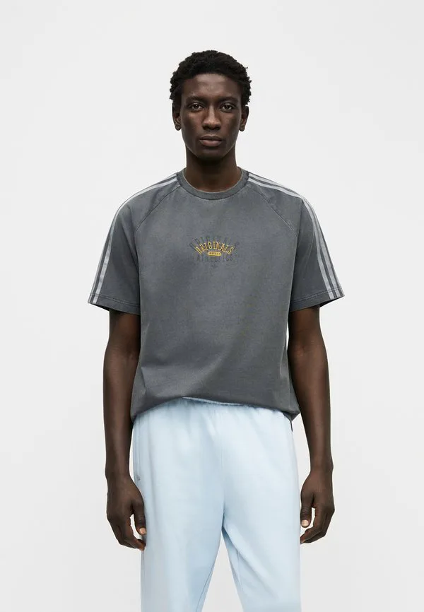 Футболка с принтом «рингер» Adidas Originals, Grey Six — фото 4