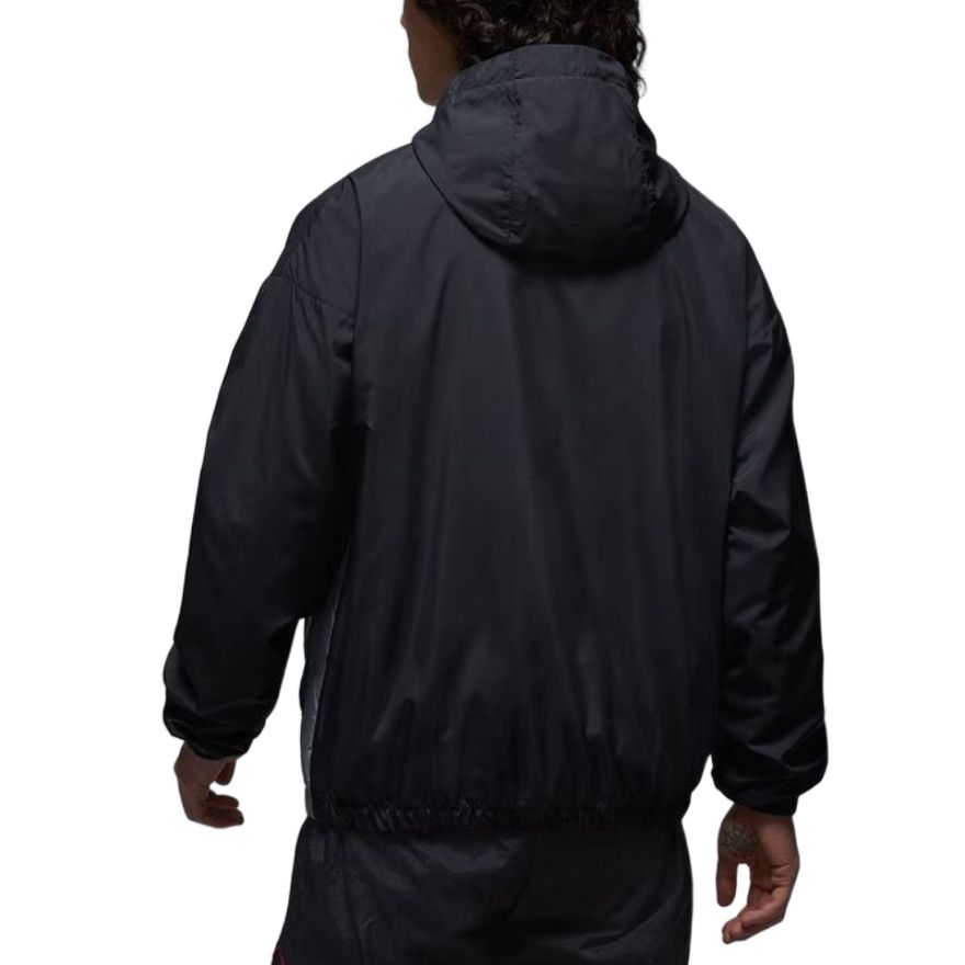 Jordan Мужская куртка Air Jackets, черная, с капюшоном, средней высоты, другие цвета — фото 3
