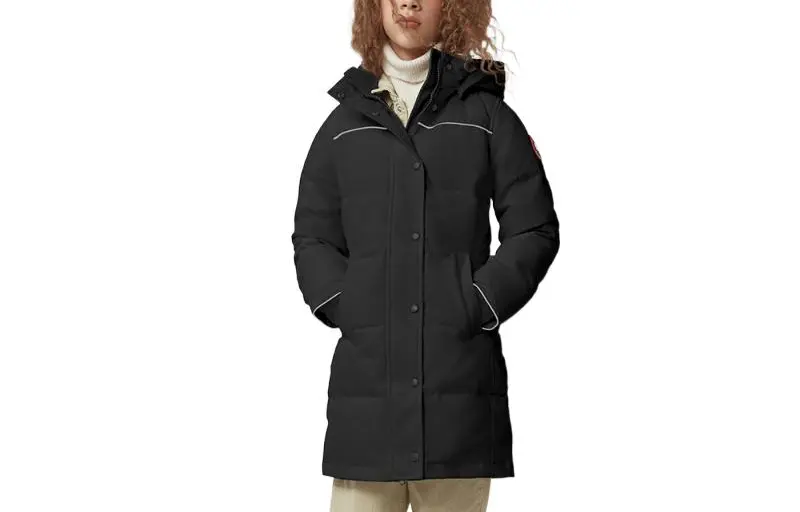 

Детская пуховая куртка Canada Goose, черная