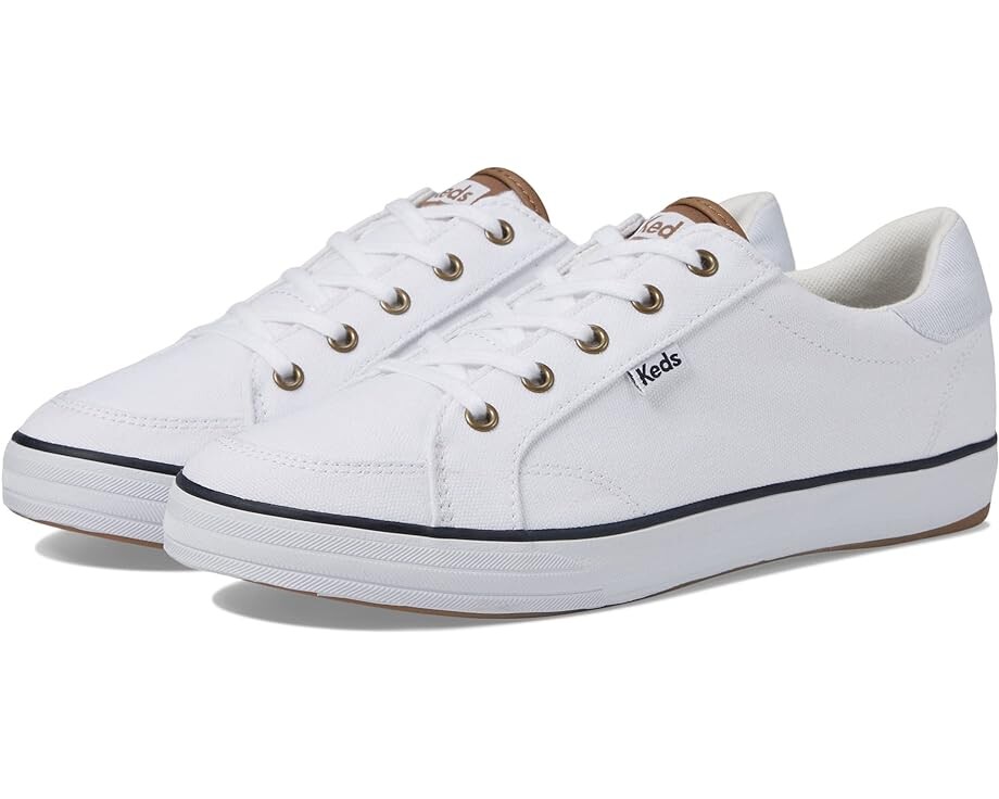 

Кроссовки Keds Center III Lace Up, цвет White/Navy