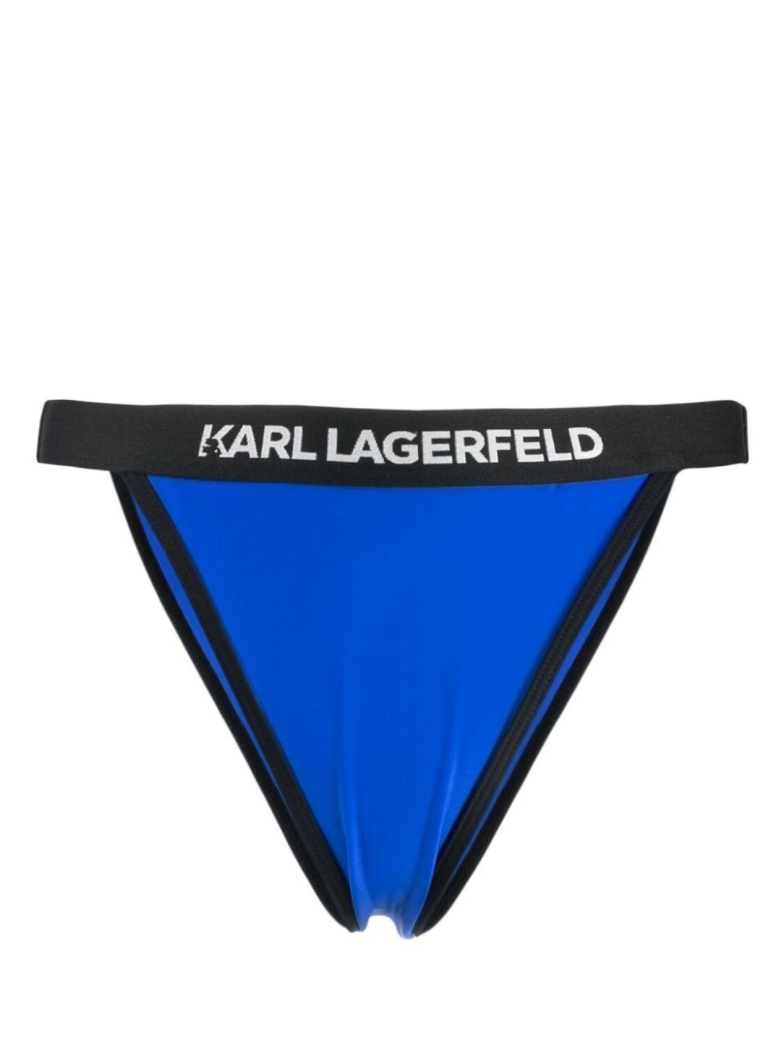 

Karl Lagerfeld плавки бикини с логотипом, синий