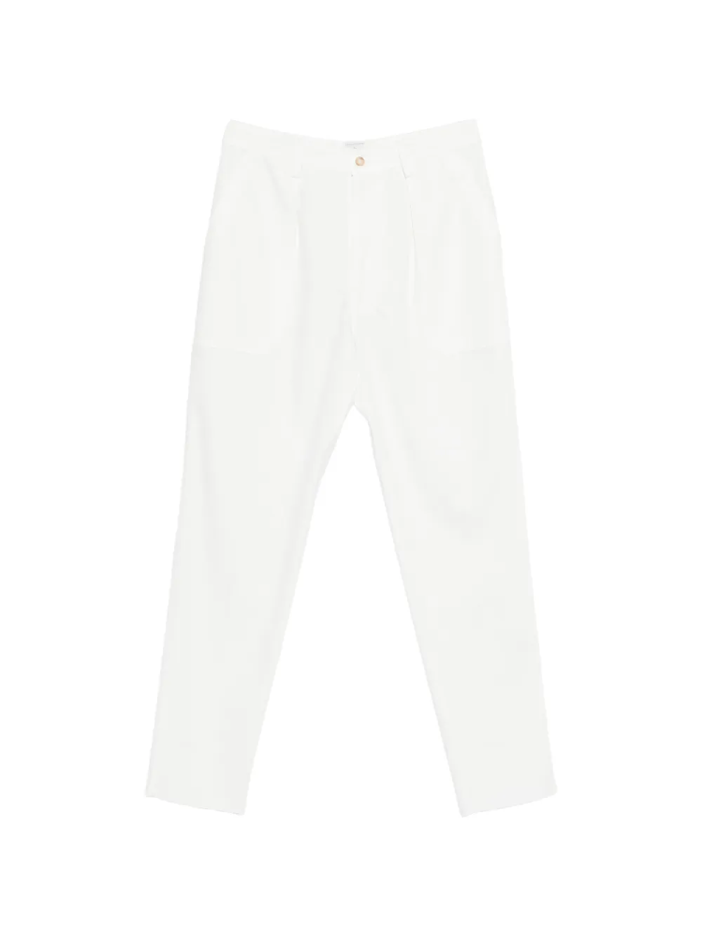 

Плиссированные брюки Eleventy, белый