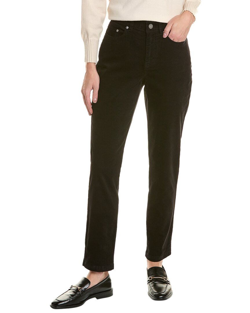 

Узкие вельветовые брюки Brooks Brothers, черный