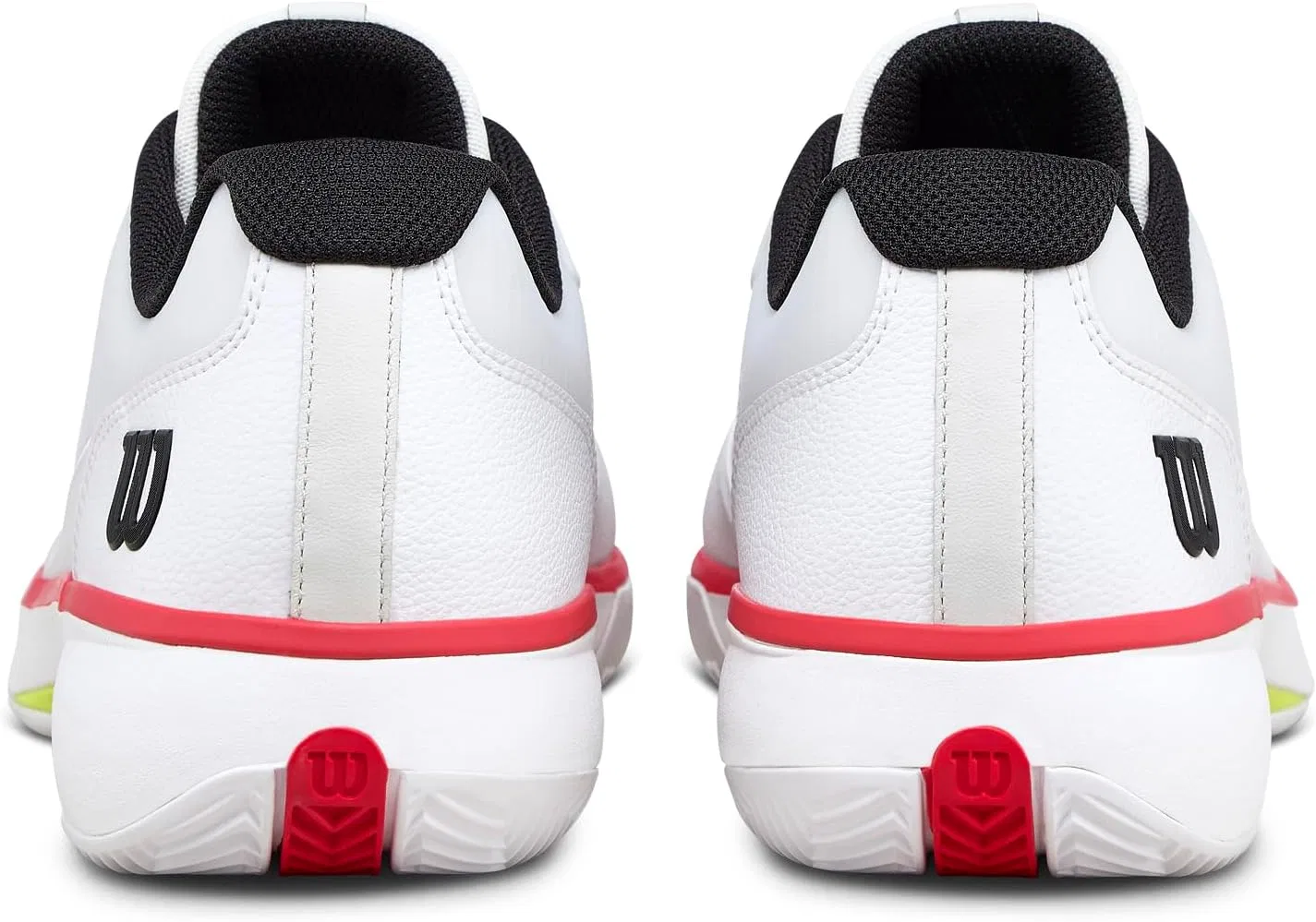 Кроссовки мужские теннисные Wilson Rush Lite 5 Clay, White/Black/Infrared — фото 3
