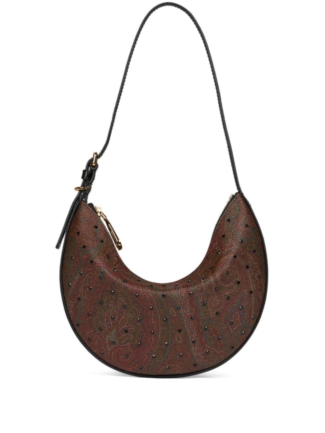 

Маленькая сумка на плечо Etro Essential Hobo, коричневый