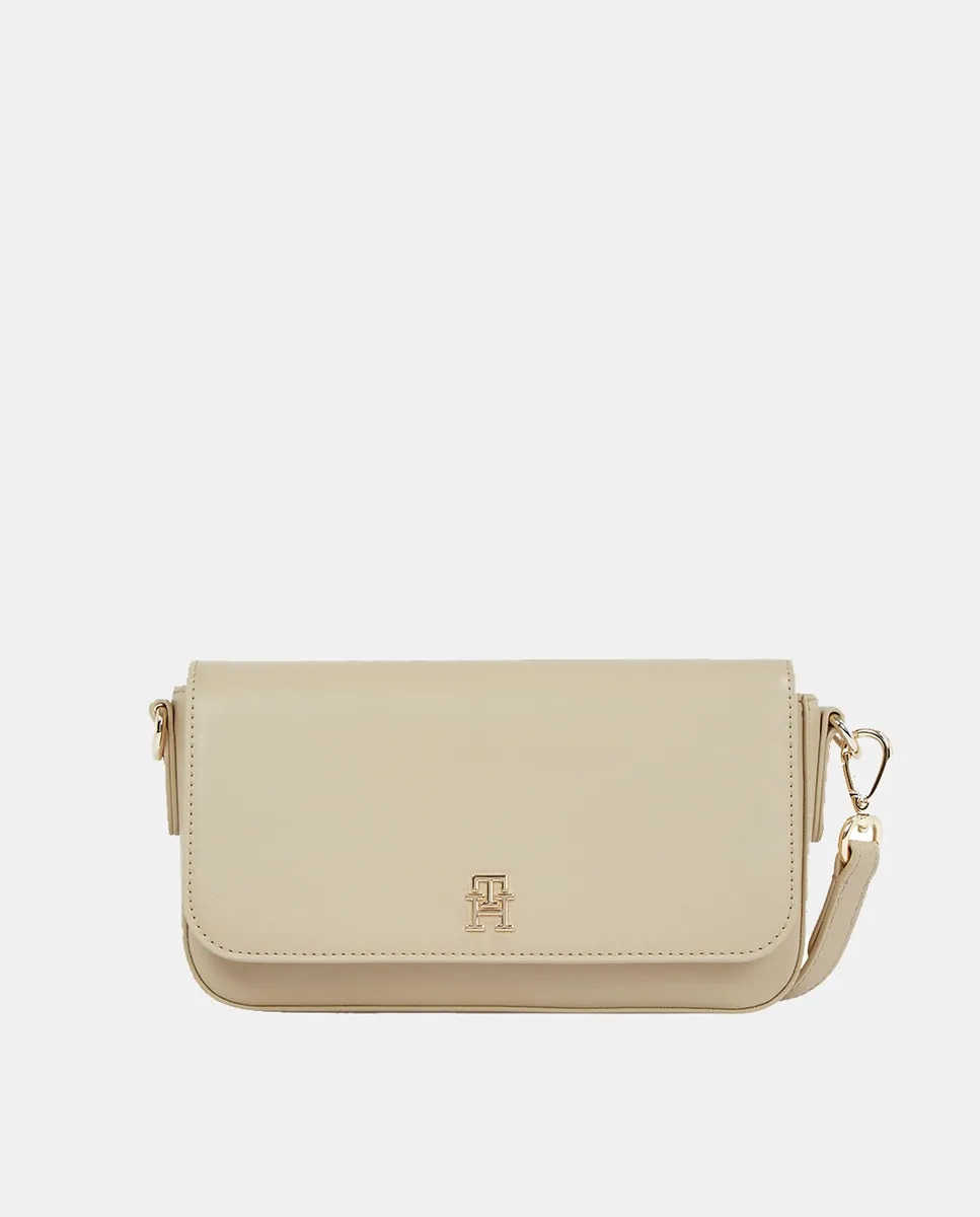 

Кремовая сумка через плечо Tommy Hilfiger, кремовый