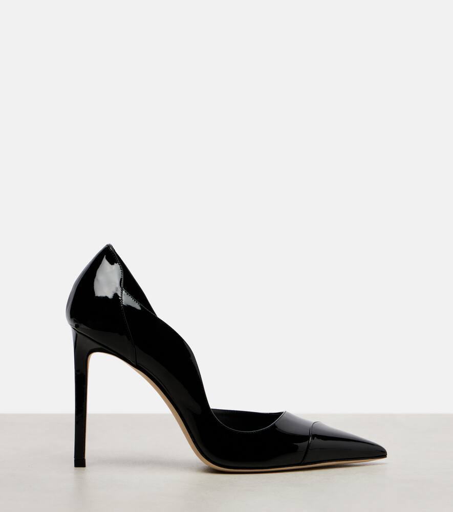 Туфли-лодочки Brigitte 100 из лаковой кожи Jimmy Choo, Black — фото 4