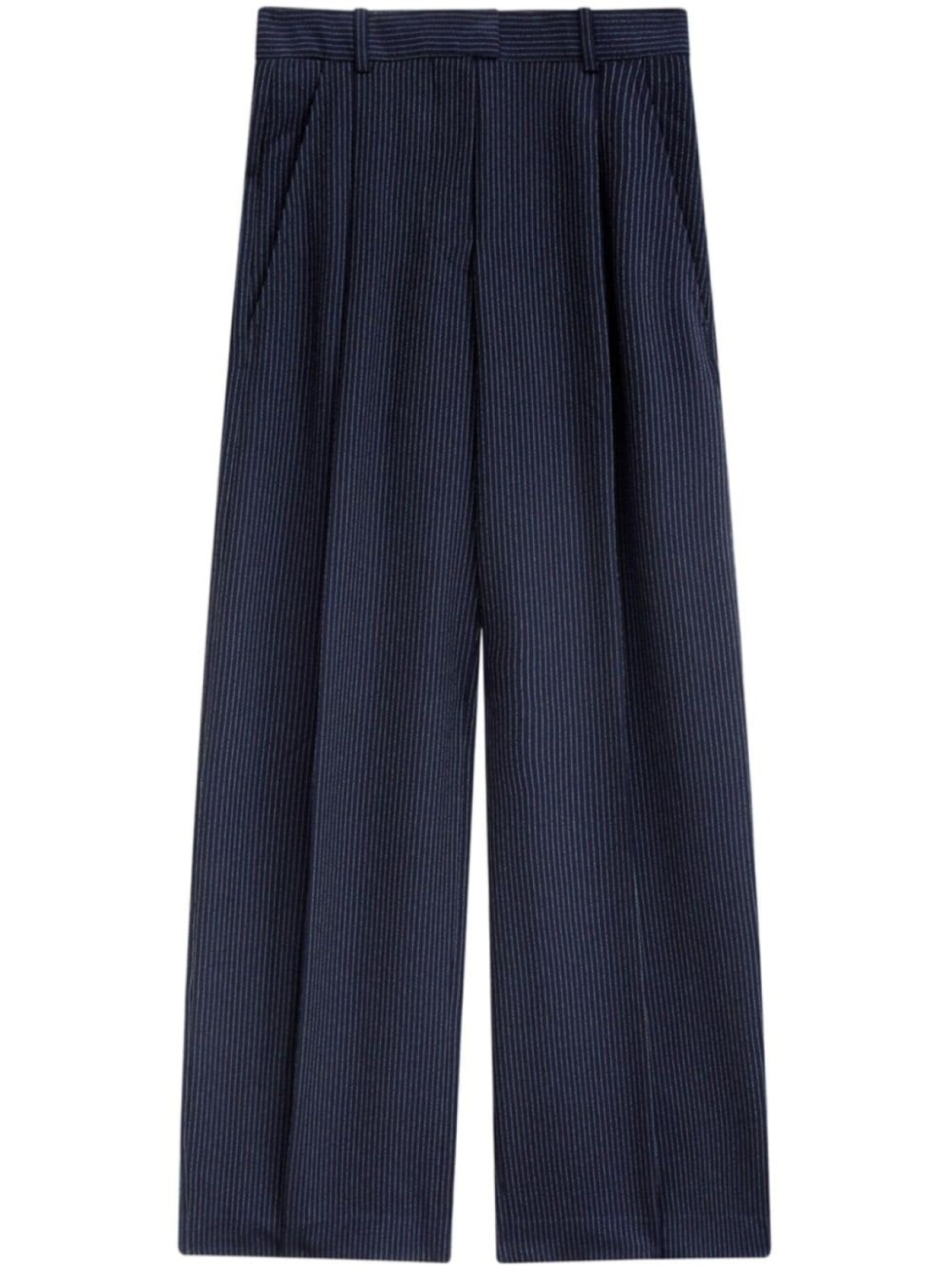 

ISABEL MARANT широкие брюки в тонкую полоску, синий